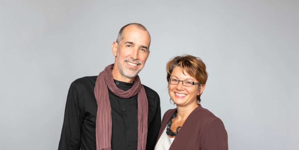 Walburga Fröhlich und Klaus Candussi